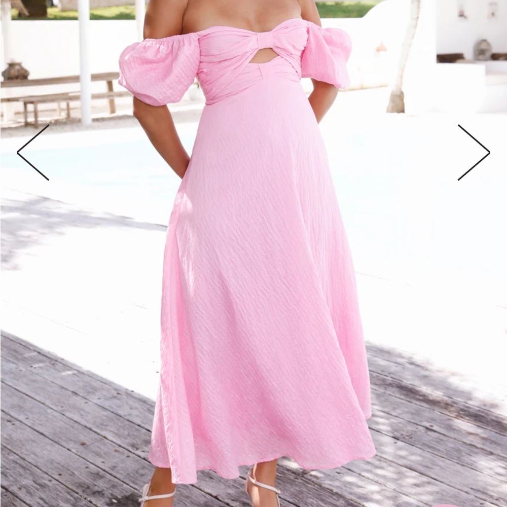 NWT Pink Midi Hello Molly Dress!